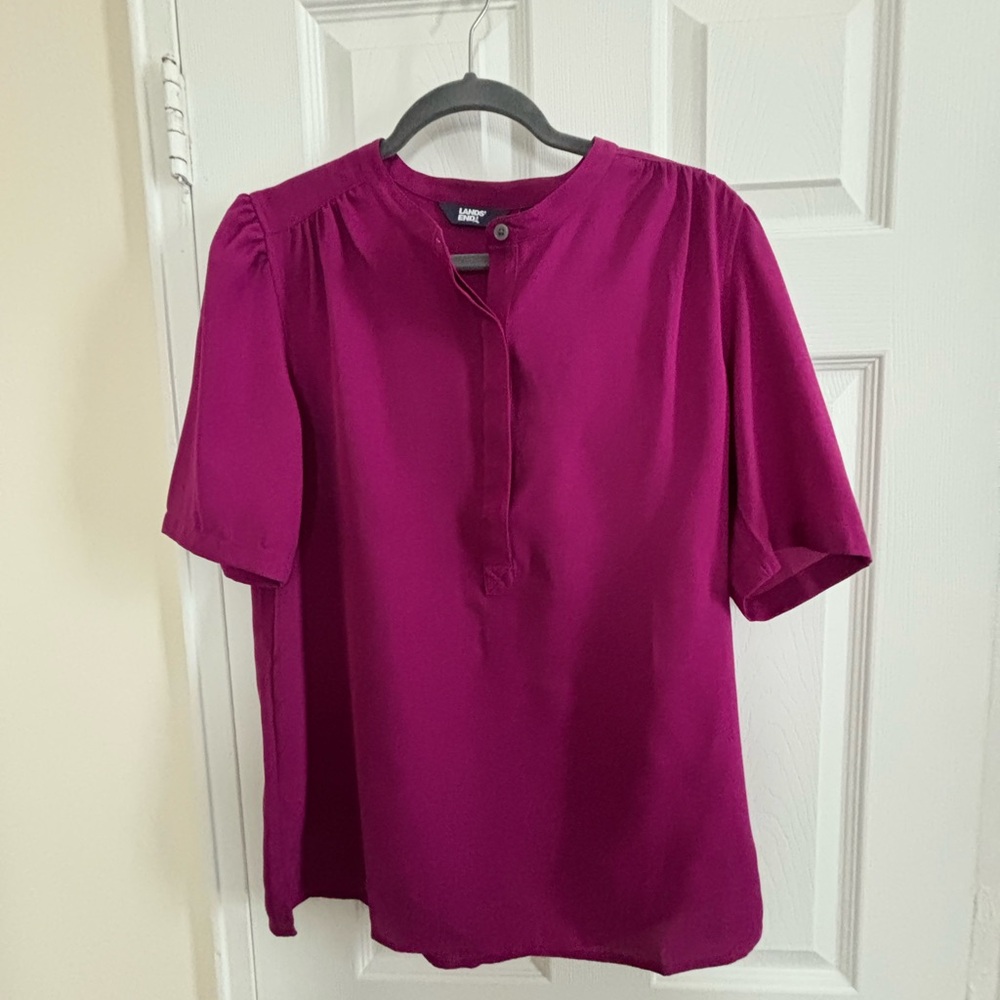 Landsend Magenta Women's Top
